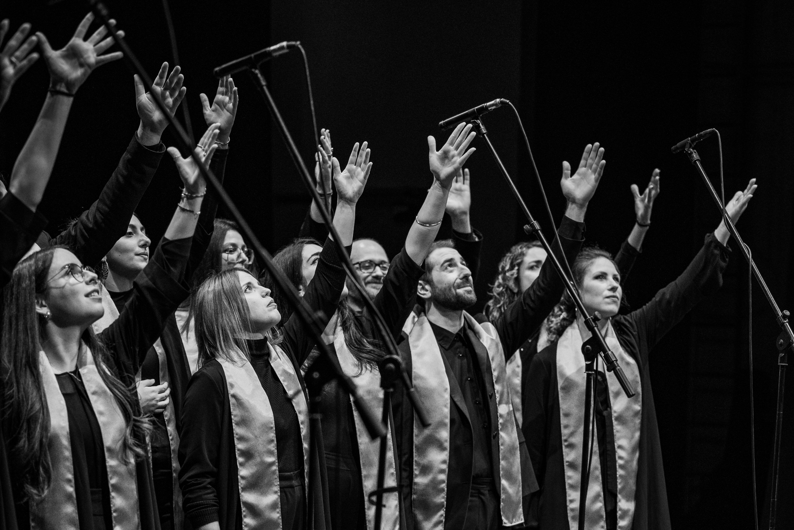 Il coro Revelation Gospel Choir